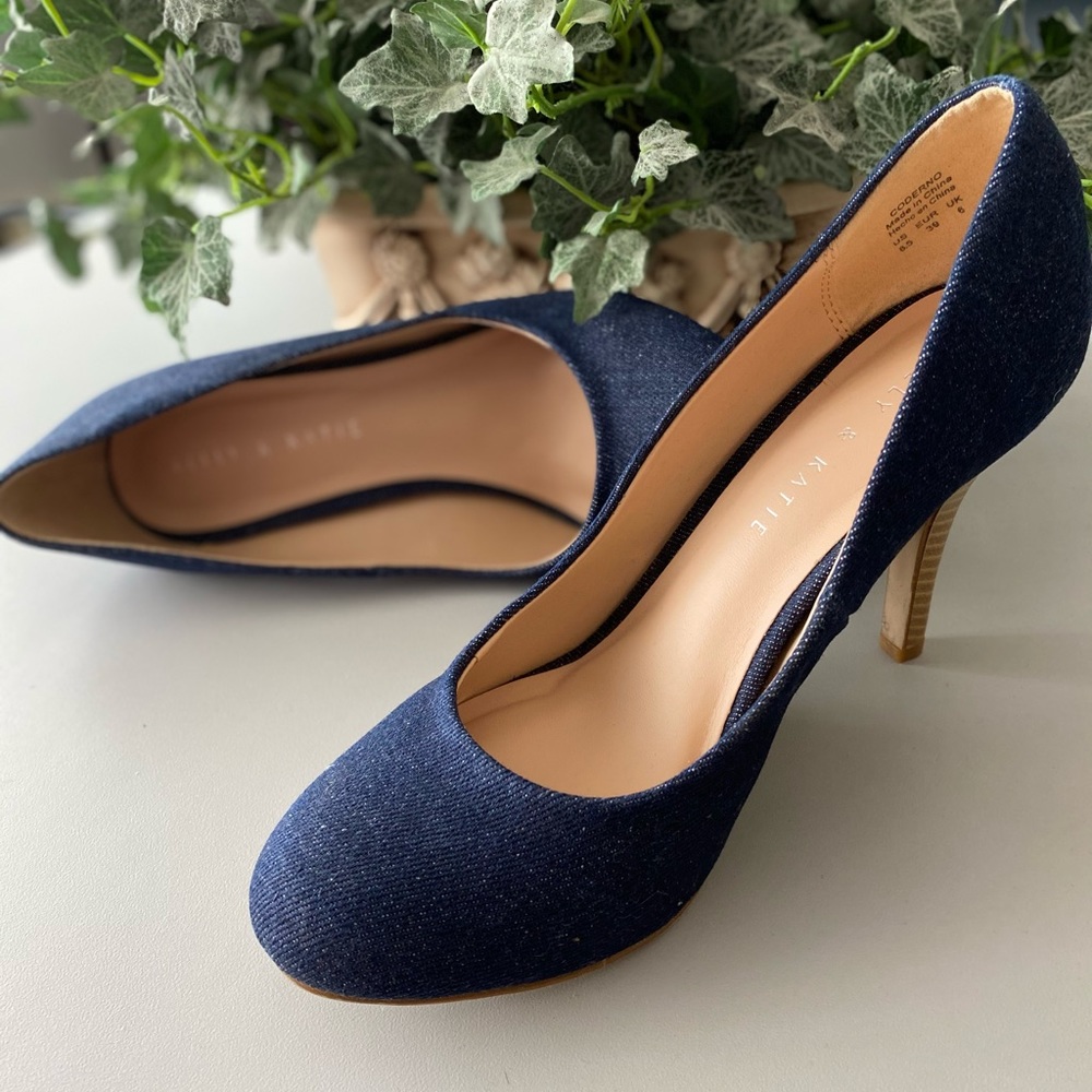 Kelly & Katie Blue Denim Heel.